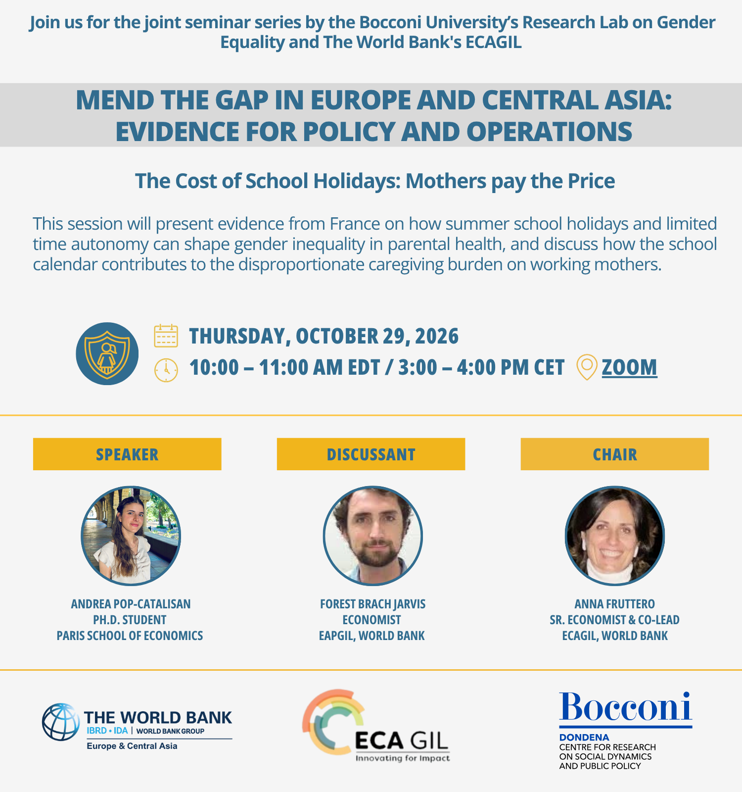 Webinar series
