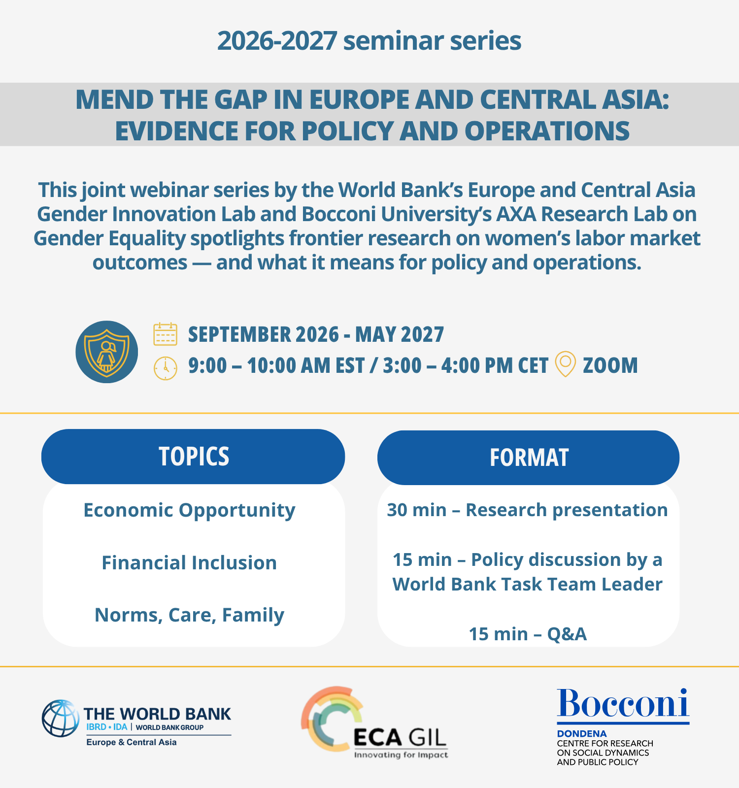 Webinar series