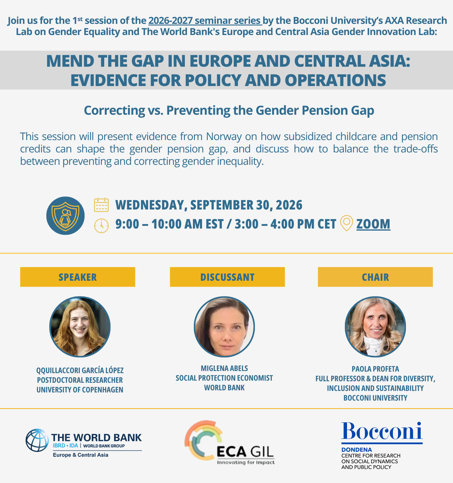 Webinar series